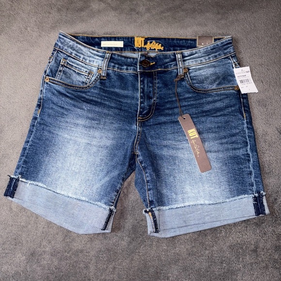 Kut from the Kloth Pants - NWT Kut From The Kloth Size 4 Katy Boyfriend Distressed Jean Shorts Nordstrom